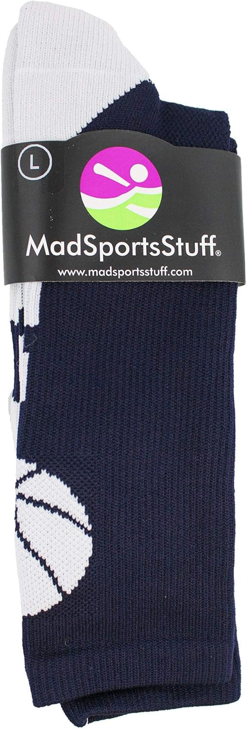 Basketball Socks for Boys, Girls, Men, Women- Athletic Crew Socks - Youth and Adult Sizes -Made in the USA